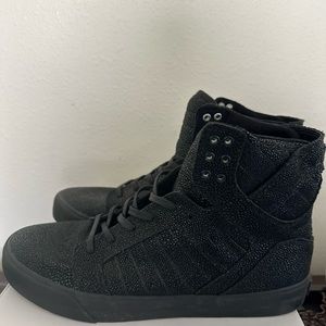 Mate black shine Supra  men size 12